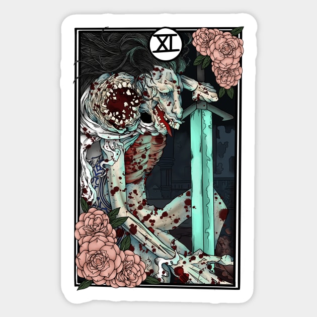 Ludwig Tarot Sticker by WtfBugg